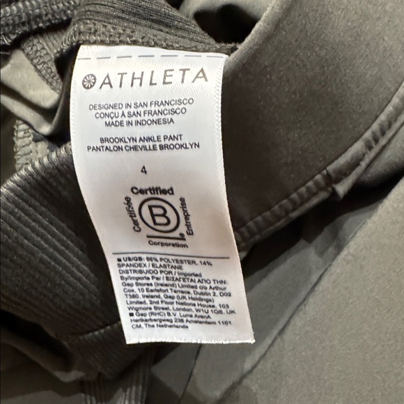Athleta Brooklyn Ankle Pant – Olive Green (Size 4) - Picture 4 of 4